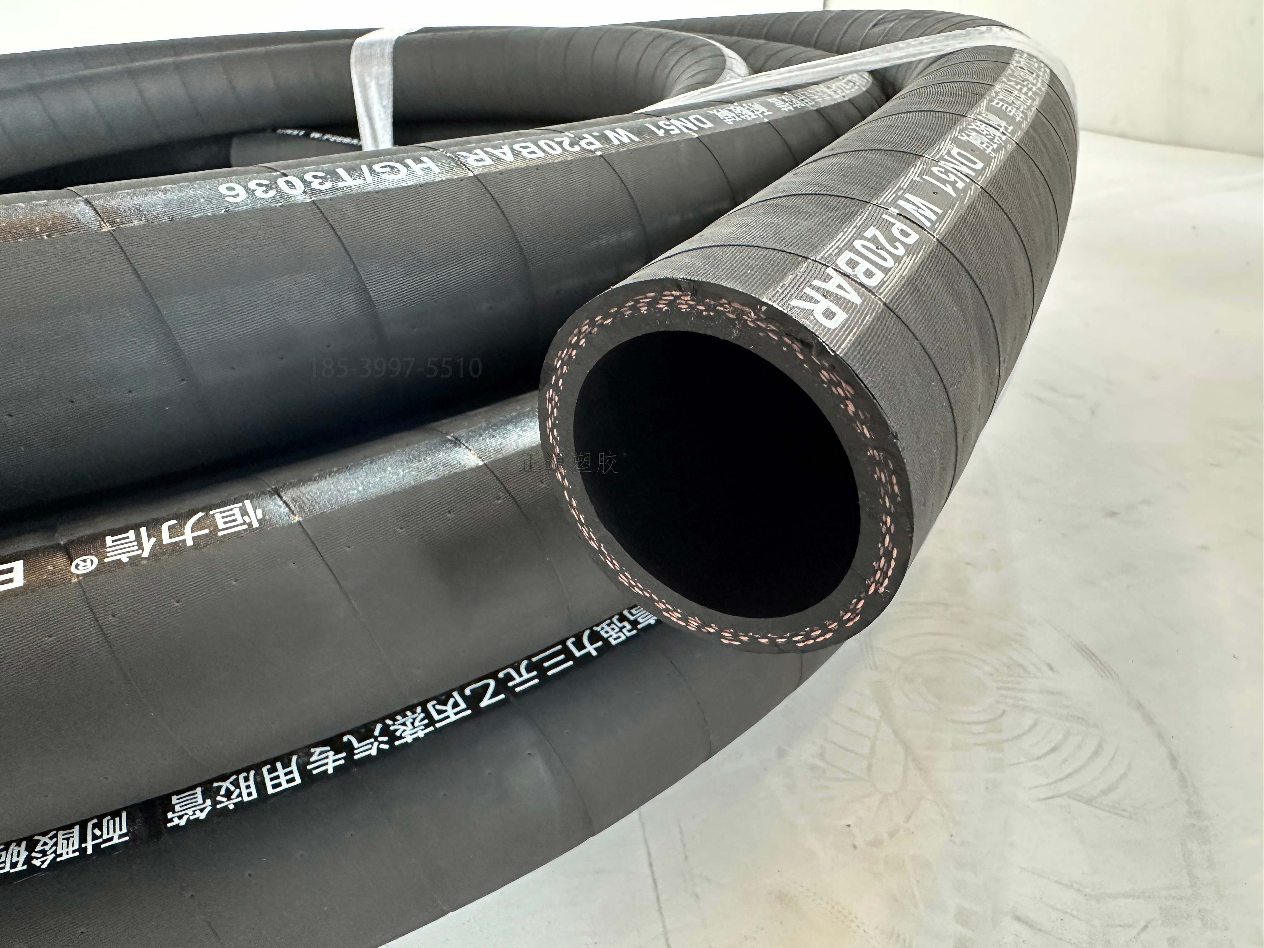 正通各類高低壓橡膠軟管產品銷往全國23個省以及多個國家